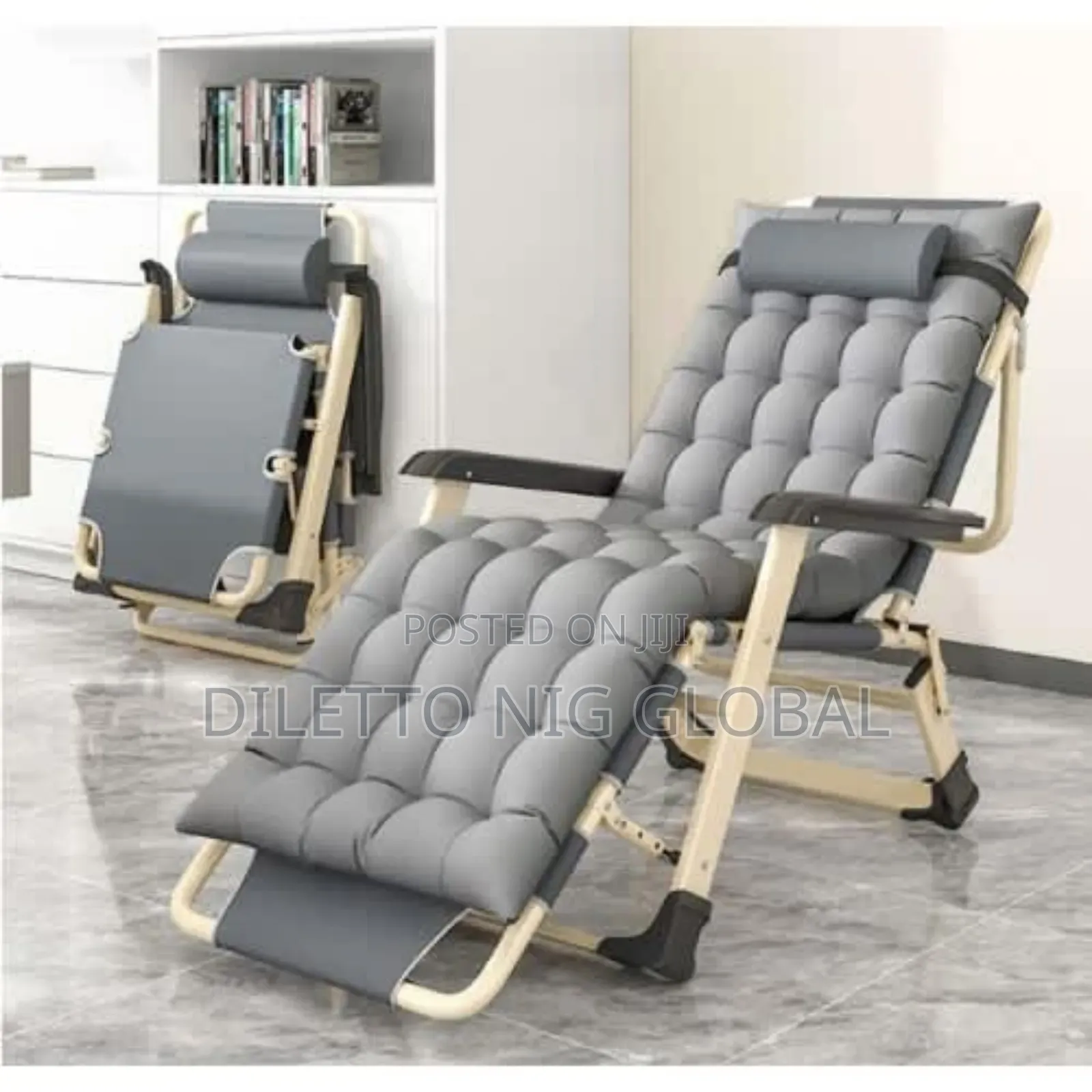 Adjustable Reclining Folding Bed/Chair