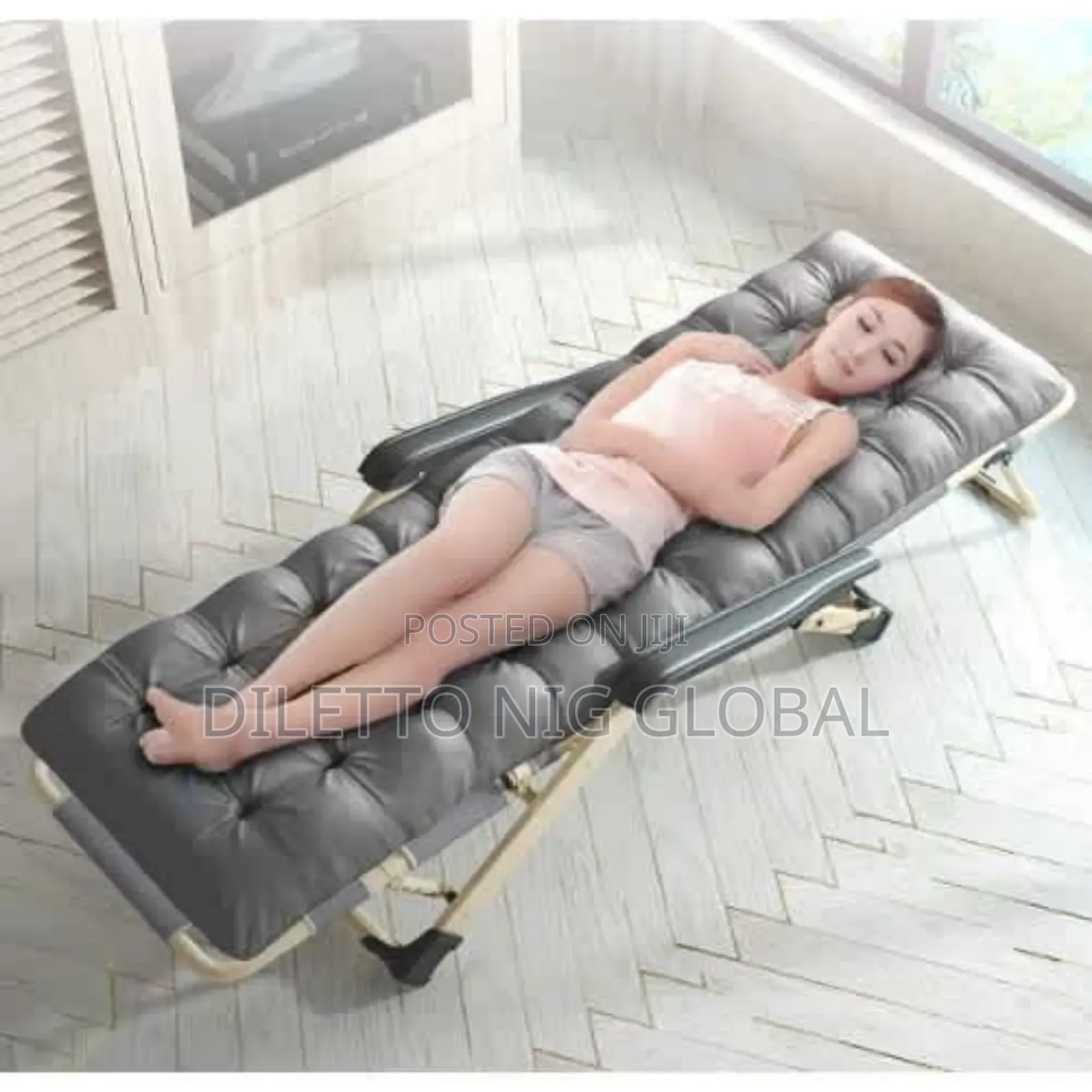 Adjustable Reclining Folding Bed/Chair