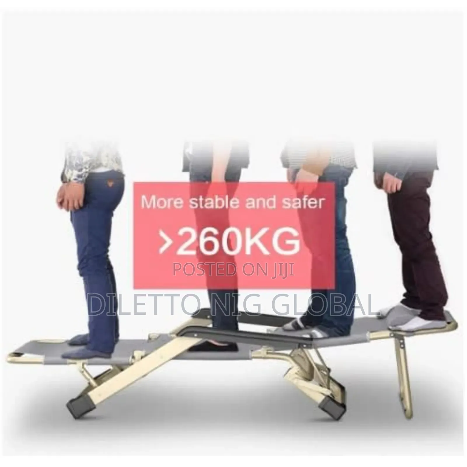 Adjustable Reclining Folding Bed/Chair