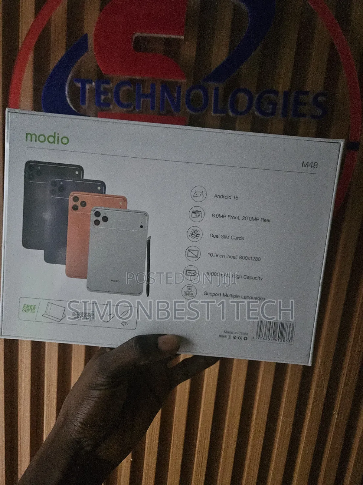 New Modio M43 512 GB Silver