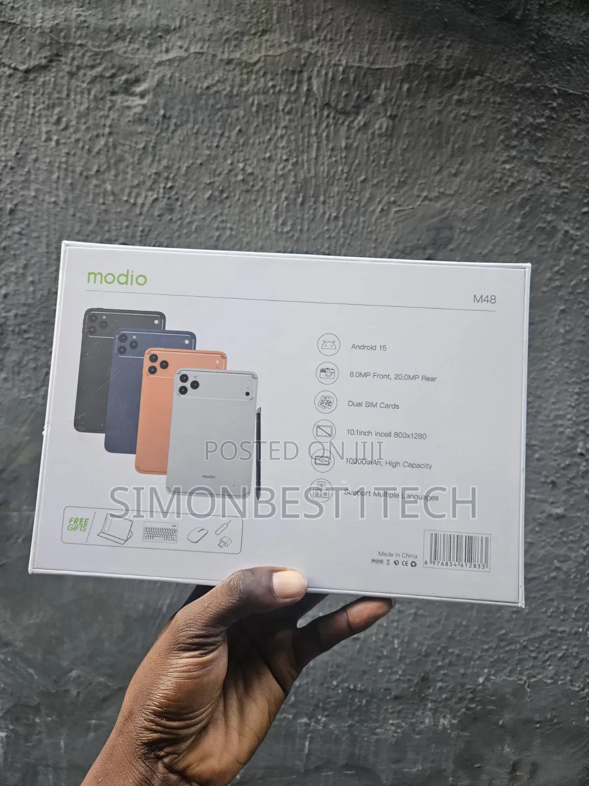 New Modio M43 512 GB Silver