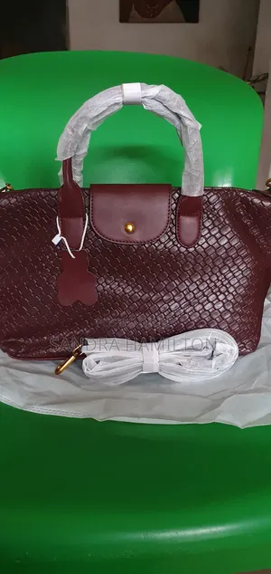 Luxurious Burgundy Hand Bag