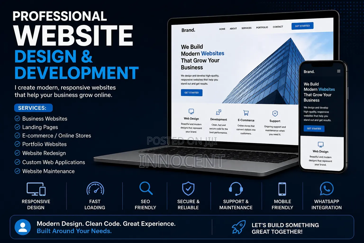 Professional Website Design Development | Business Website
