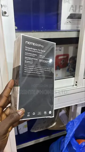 New Infinix Note 60 Pro 256 GB Blue
