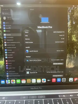 Laptop Apple MacBook Pro 2020 16GB Apple M1 SSD 256GB
