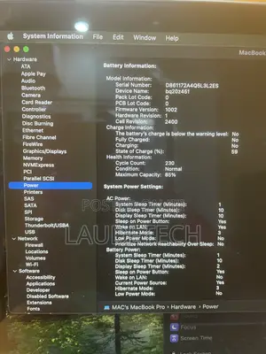Laptop Apple MacBook Pro 2020 16GB Apple M1 SSD 256GB