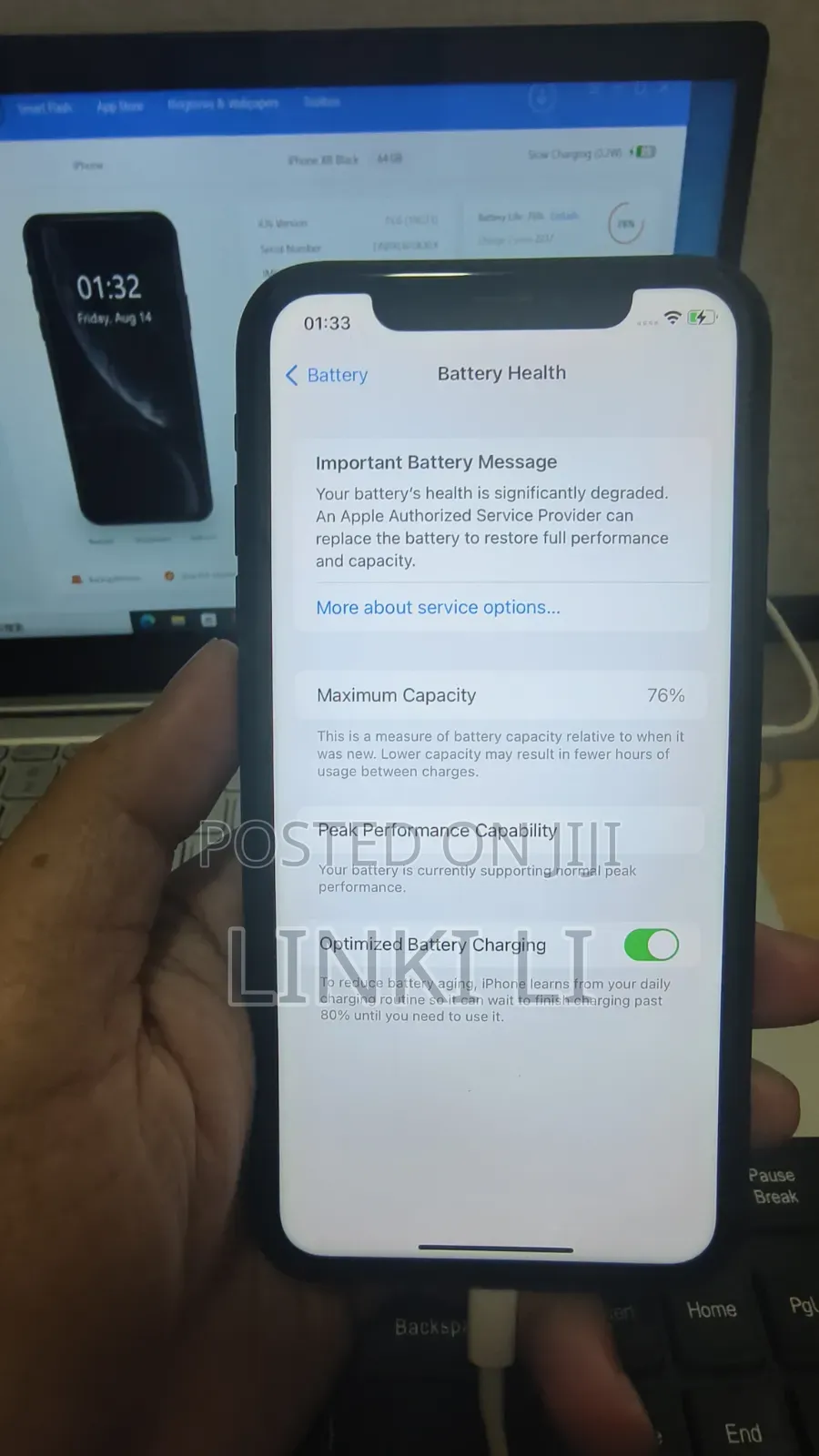 Apple iPhone XR 64 GB Black