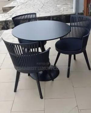 Restaurants Table With 3 Seaters