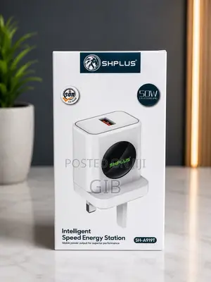 SHPLUS 50W Fast Charger – Brand New