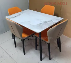 4 Chairs Set Dinning Table