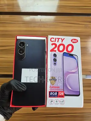 Itel City 200 128 GB Black