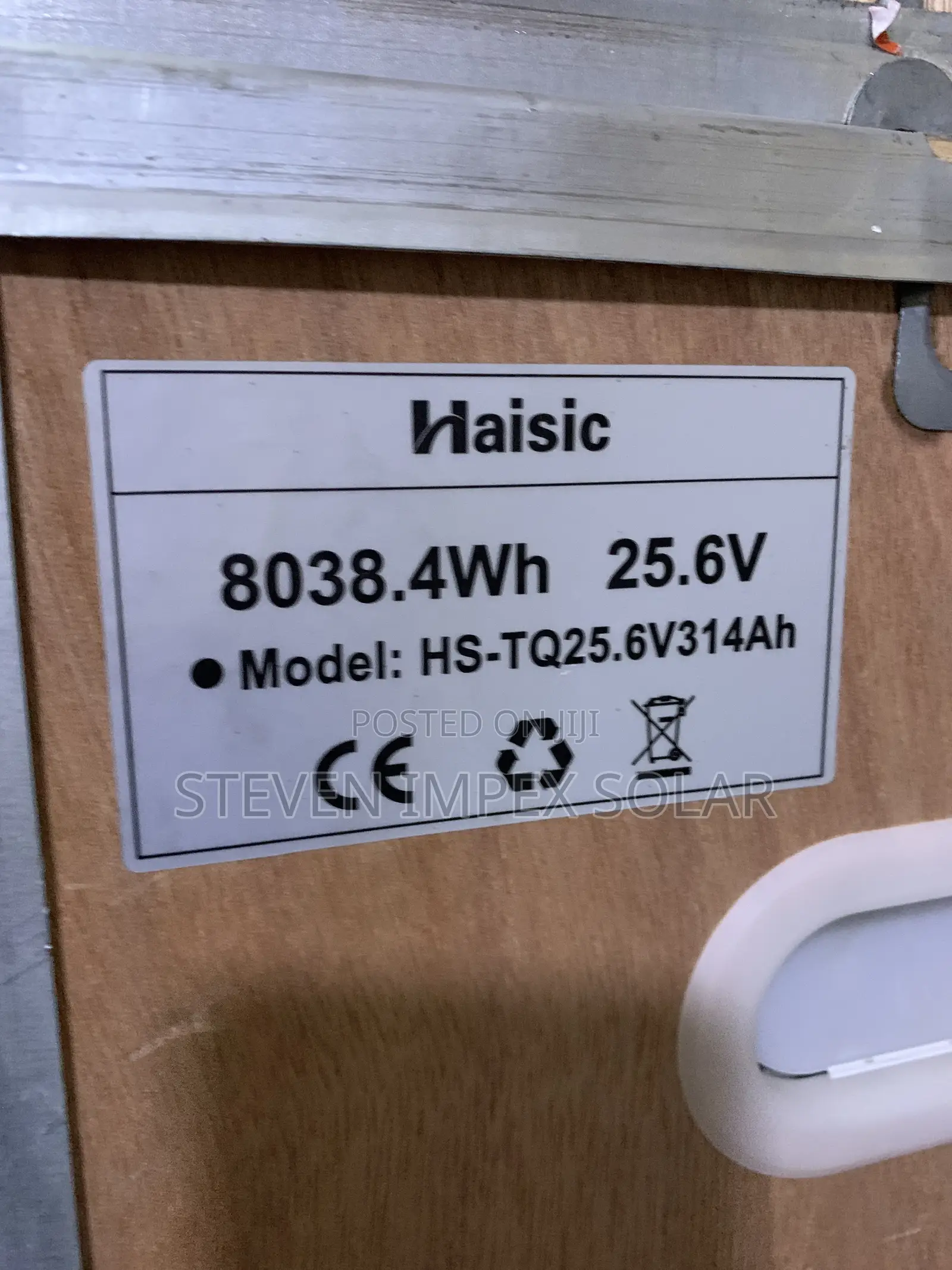 Hasisc Lithium Batteries All in One 8kwh 4kva