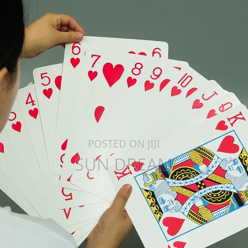 Large Playing Cards Content Creating Items Creative Card 54 Cards