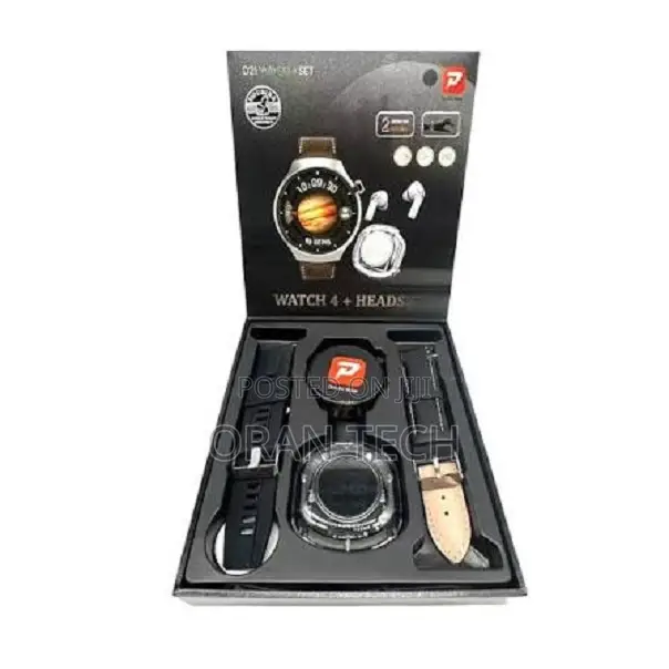 D21 Round Smartwatch (Complete Set)