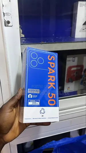 New Tecno Spark 50 128 GB Orange