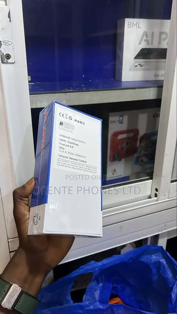 New Tecno Spark 50 128 GB Orange