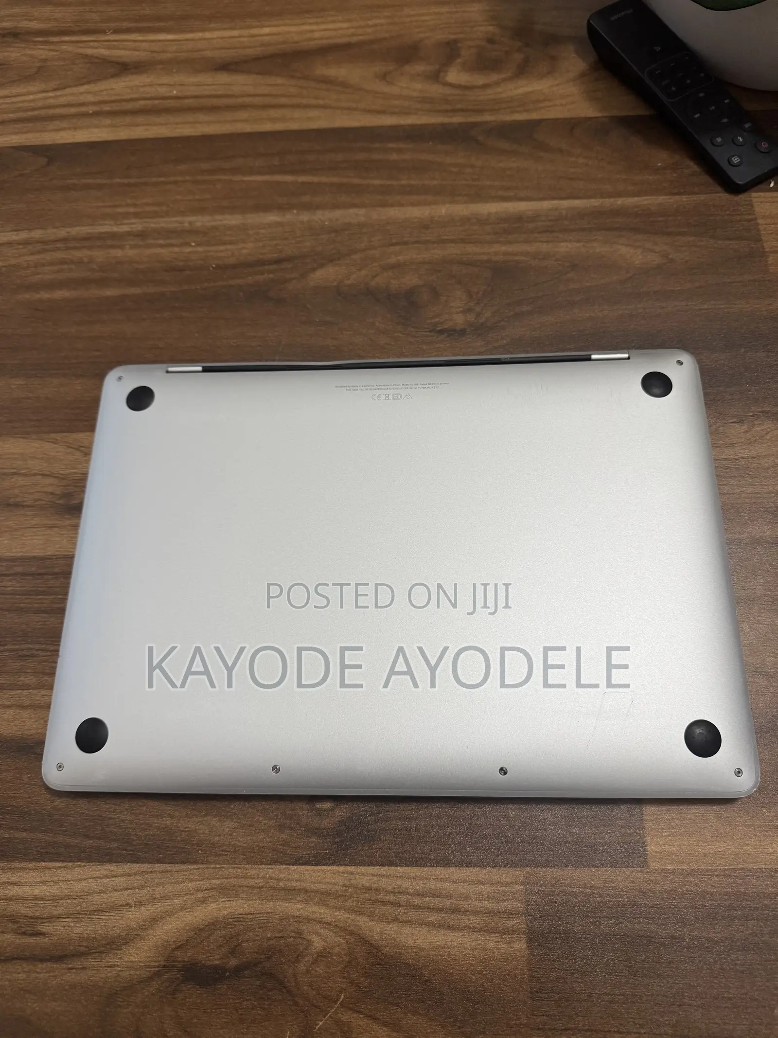Laptop Apple MacBook Pro 2020 8GB Intel Core i5 SSD 256GB