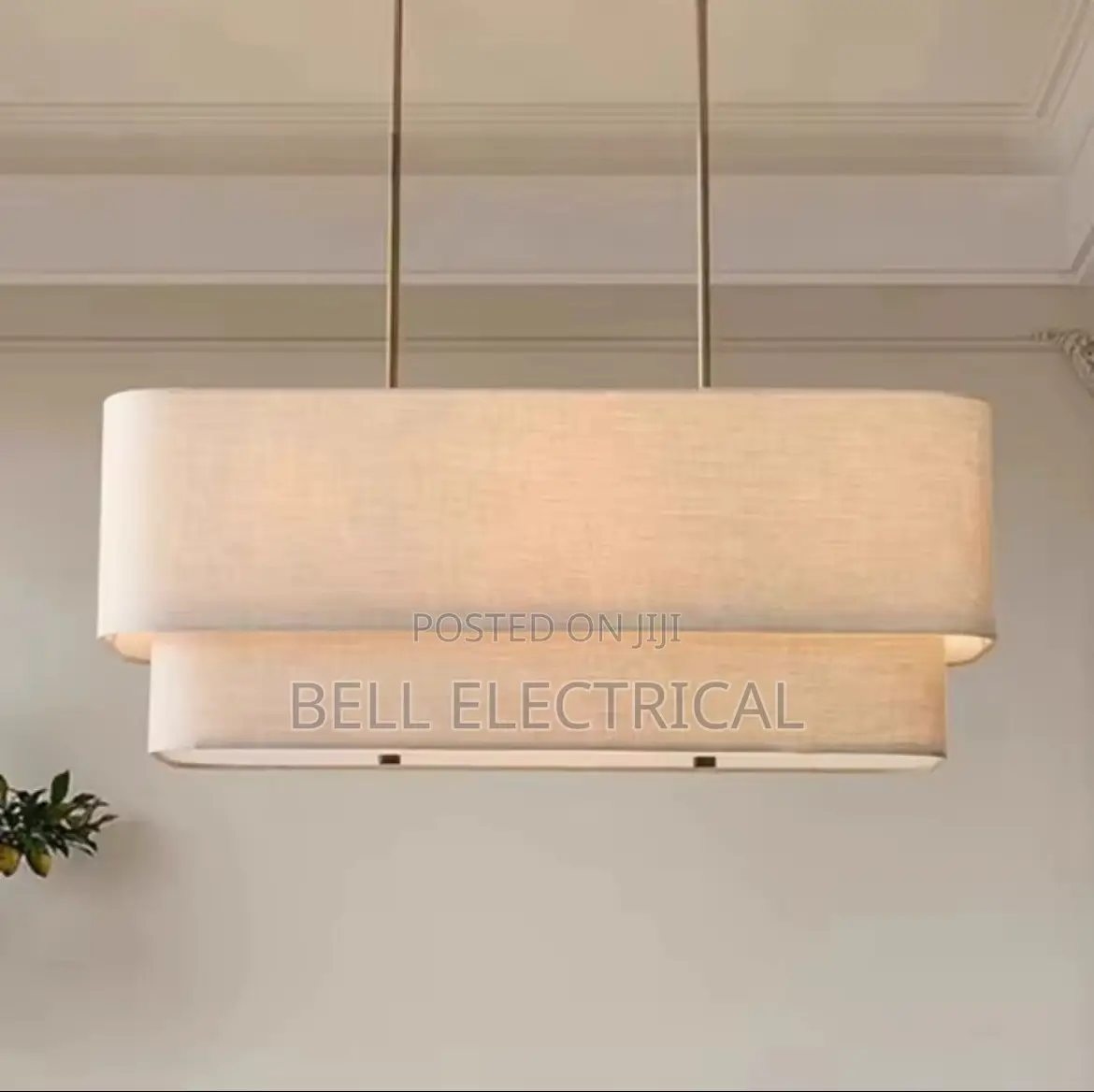 L1000mm Aleena Linear Chandelier Vintage