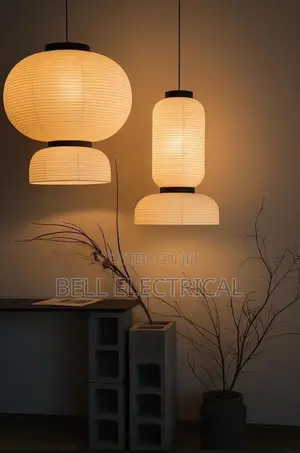 Noguchi Pendant Light Dining Room Vintage Lantern