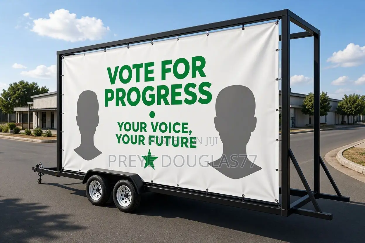 Towable Mobile Billboard Trailer (2027 Campaigns)