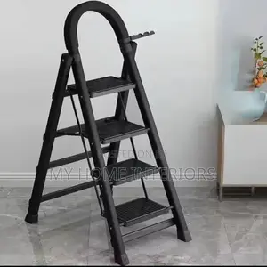 Black Foldable Ladder