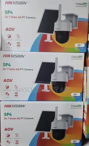 HikVision Single Lens AOV Solar Camera
