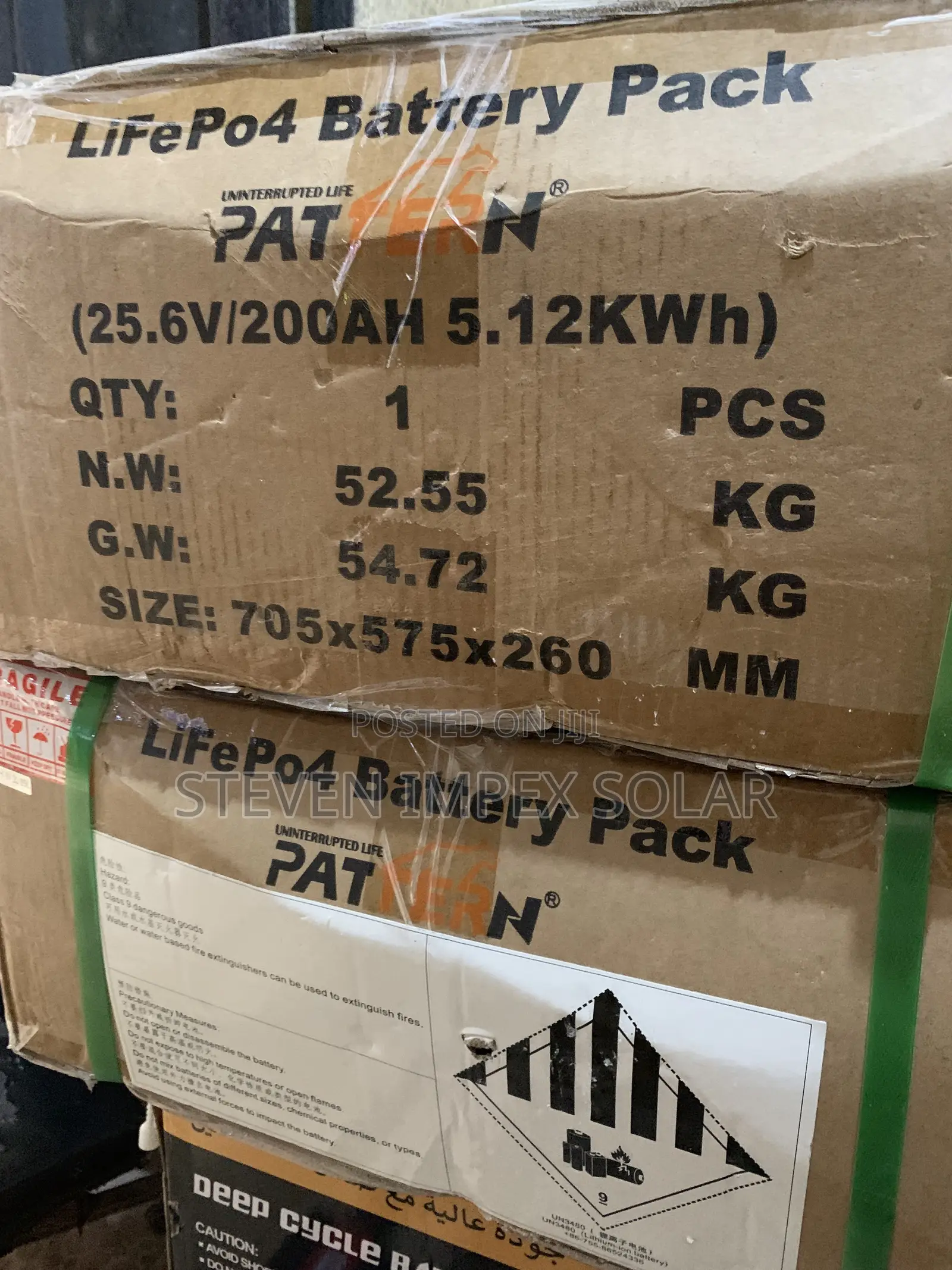 Pattern Icon Lithium Solar Battery 5kwh 48v