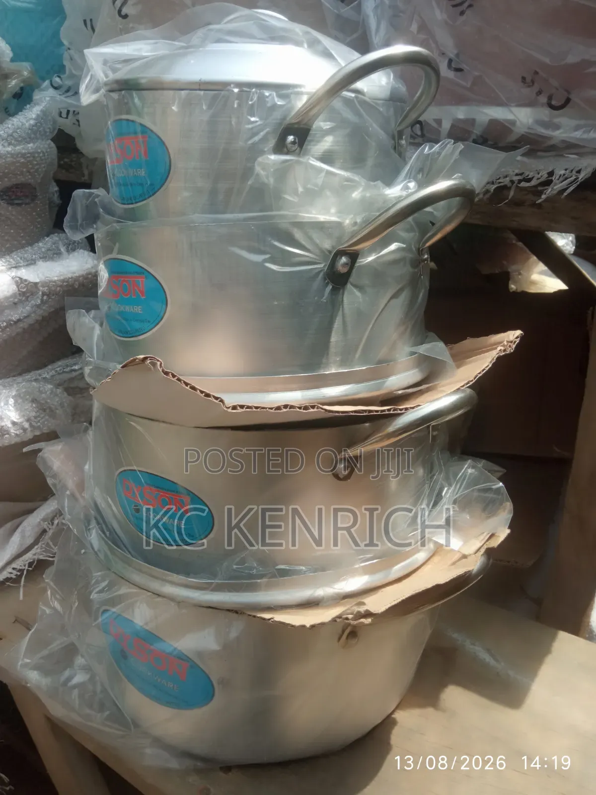 Aluminium Cooking Pot 4 Sets