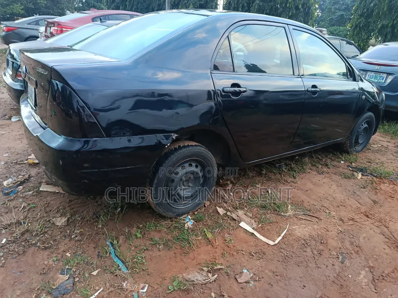 Toyota Corolla 2003 Black