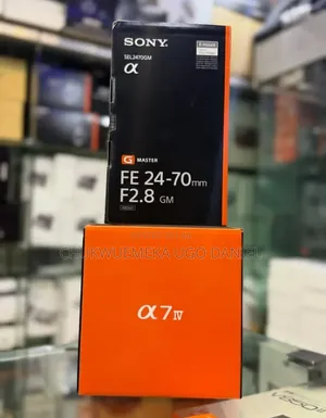 Brand New Sony A7 Iv With Lens 24-70mm F2.8 for a Good Price