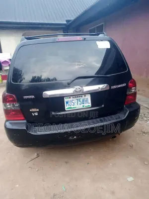 Toyota Highlander V6 2005 Black