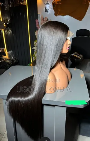 30 Inches Long Bone-Straight / Silky Straight Human Hair.