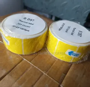 Yellow Sticker 30 by 25mm by 1000 Labels