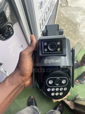 Solar Powered Dual Lens CCTV Cameras