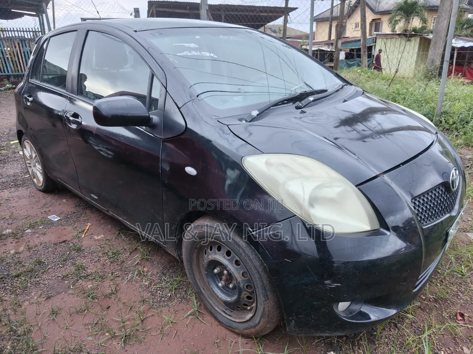 Toyota Yaris 2008 Black