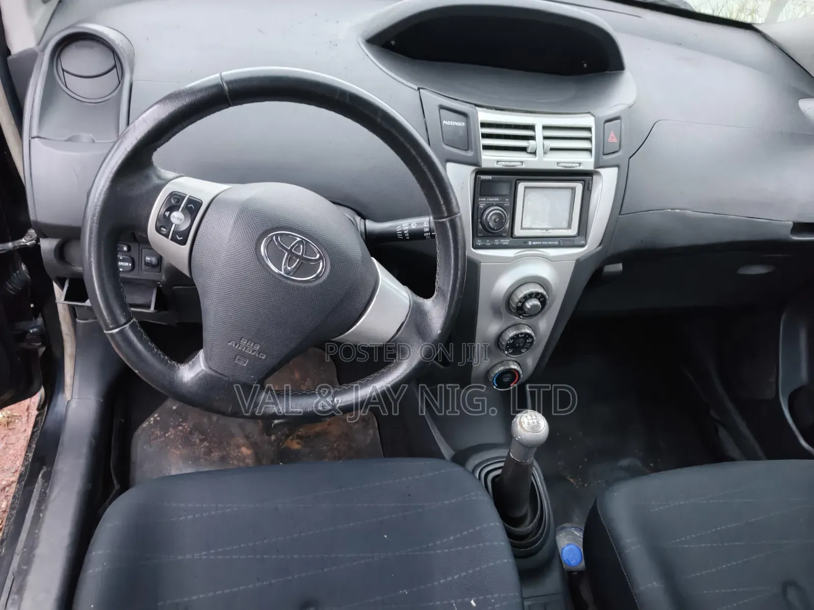 Toyota Yaris 2008 Black
