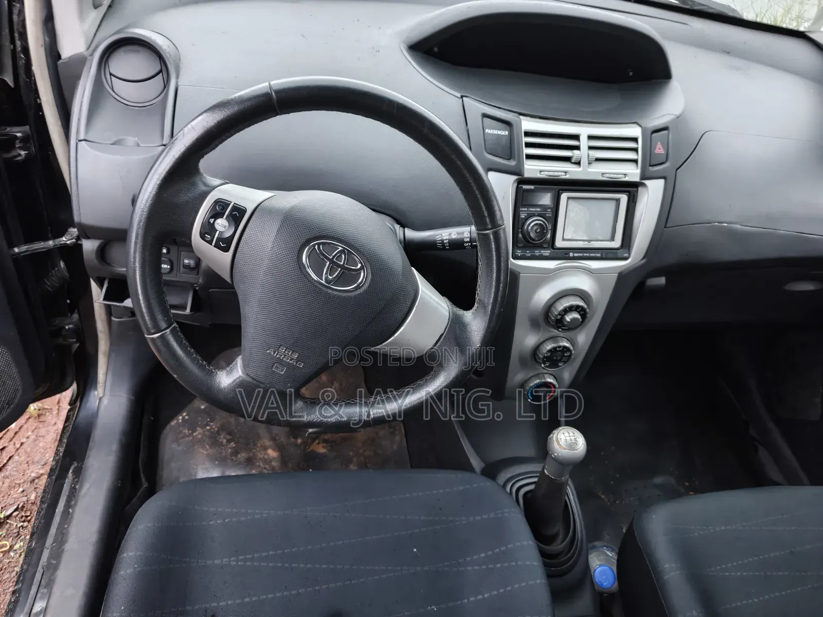 Toyota Yaris 2008 Black