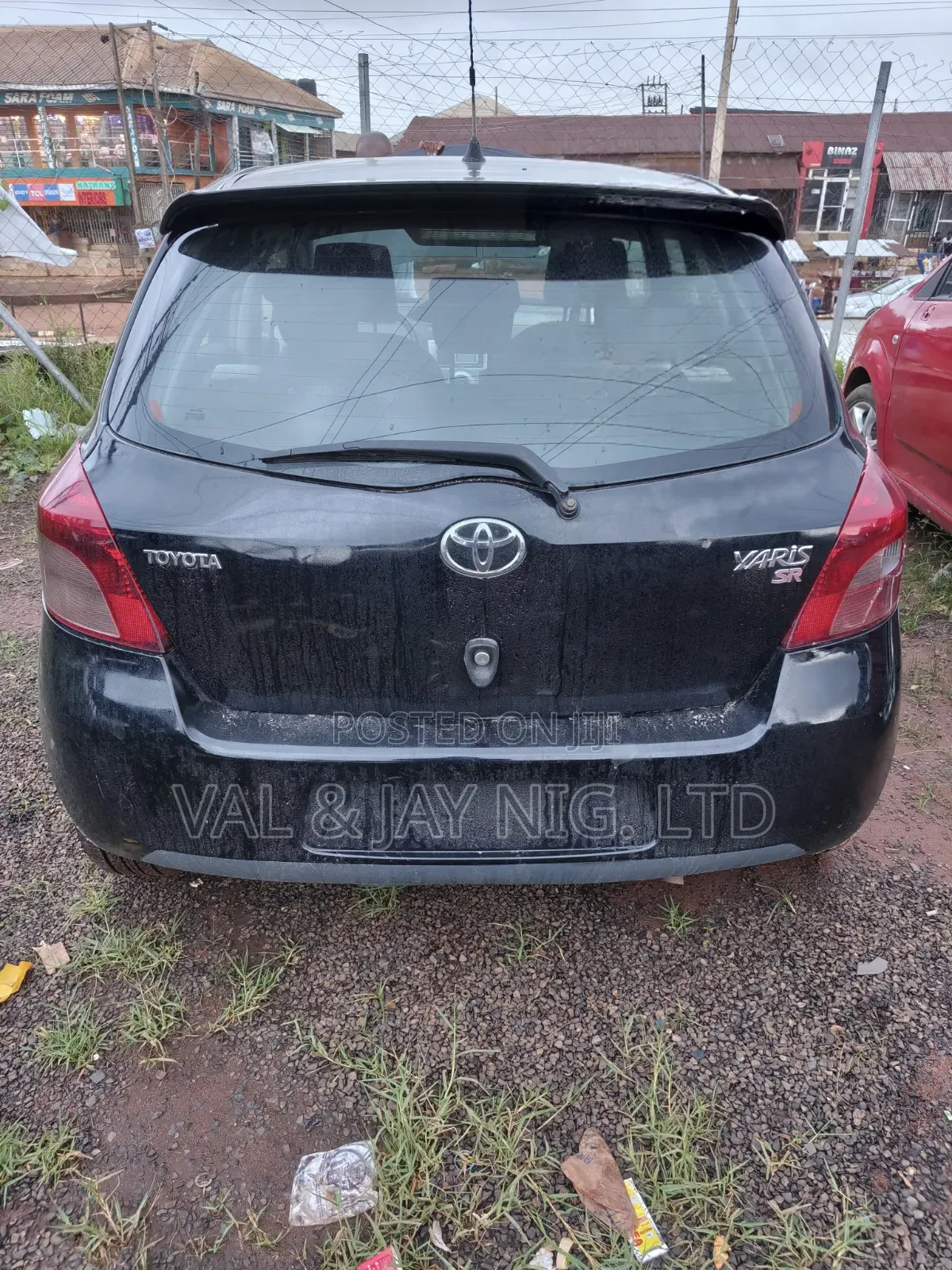 Toyota Yaris 2008 Black