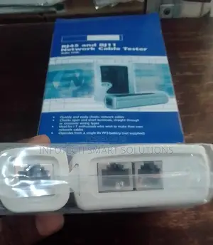RJ45 RJ11 Network Cable Tester LAN Ethernet Telephone Cable Tester