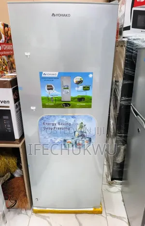 Original YOHAKO Solar, AC, DC, Inverter ICE Blocks Upright Freezer