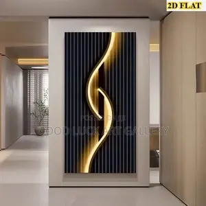 Frameless Modern Abstract