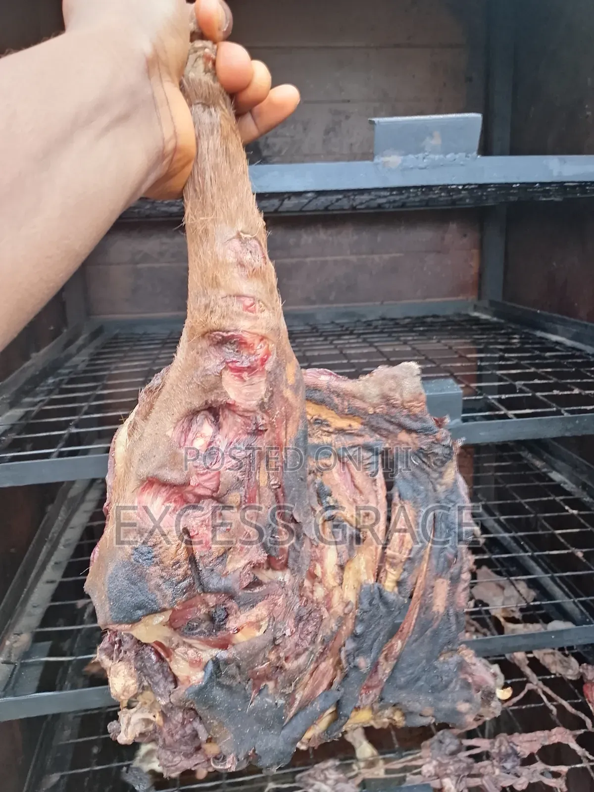 Roasted Goat Meat Lap