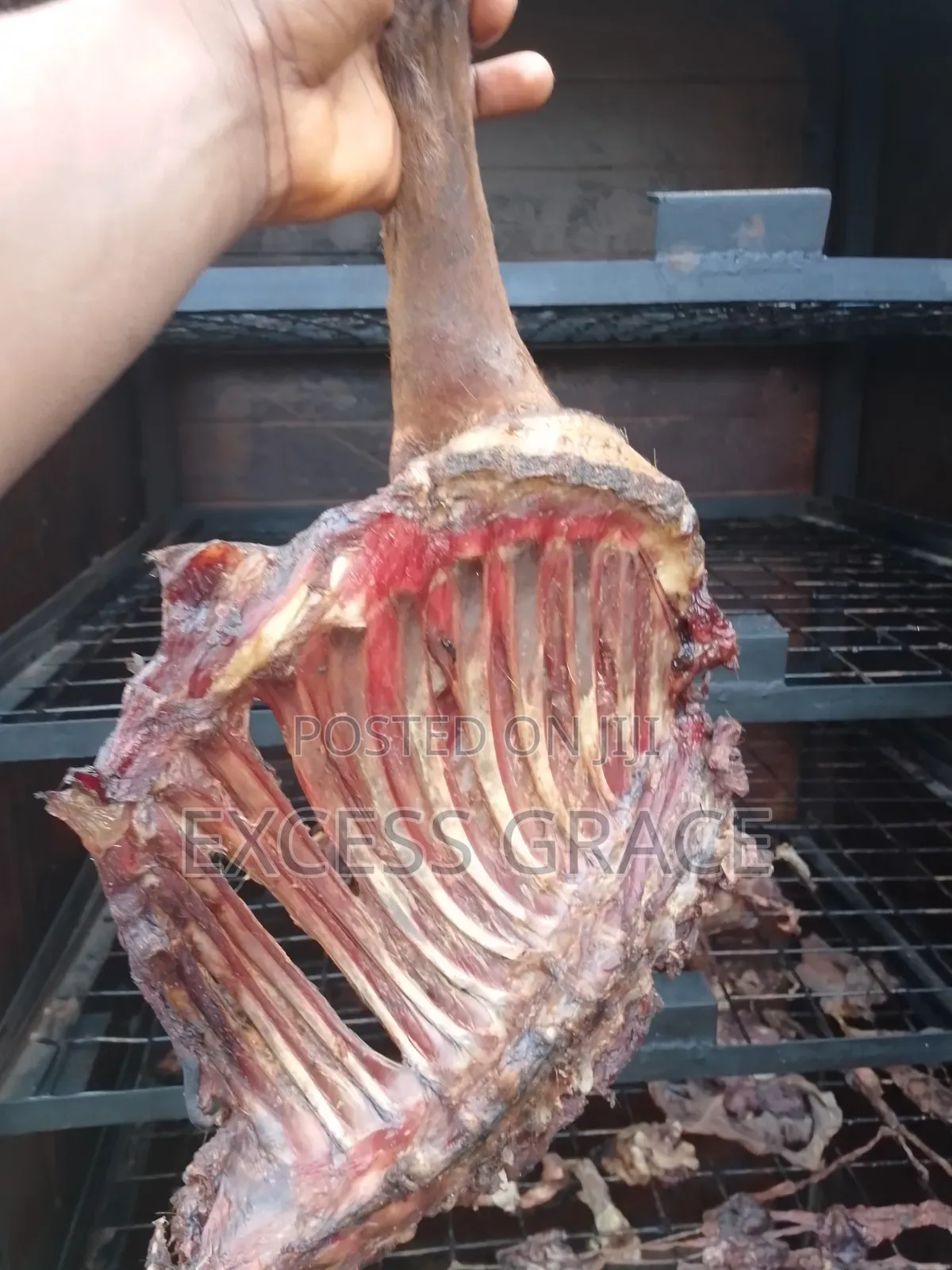 Roasted Goat Meat Lap