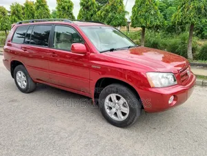 Toyota Highlander 2003 Red