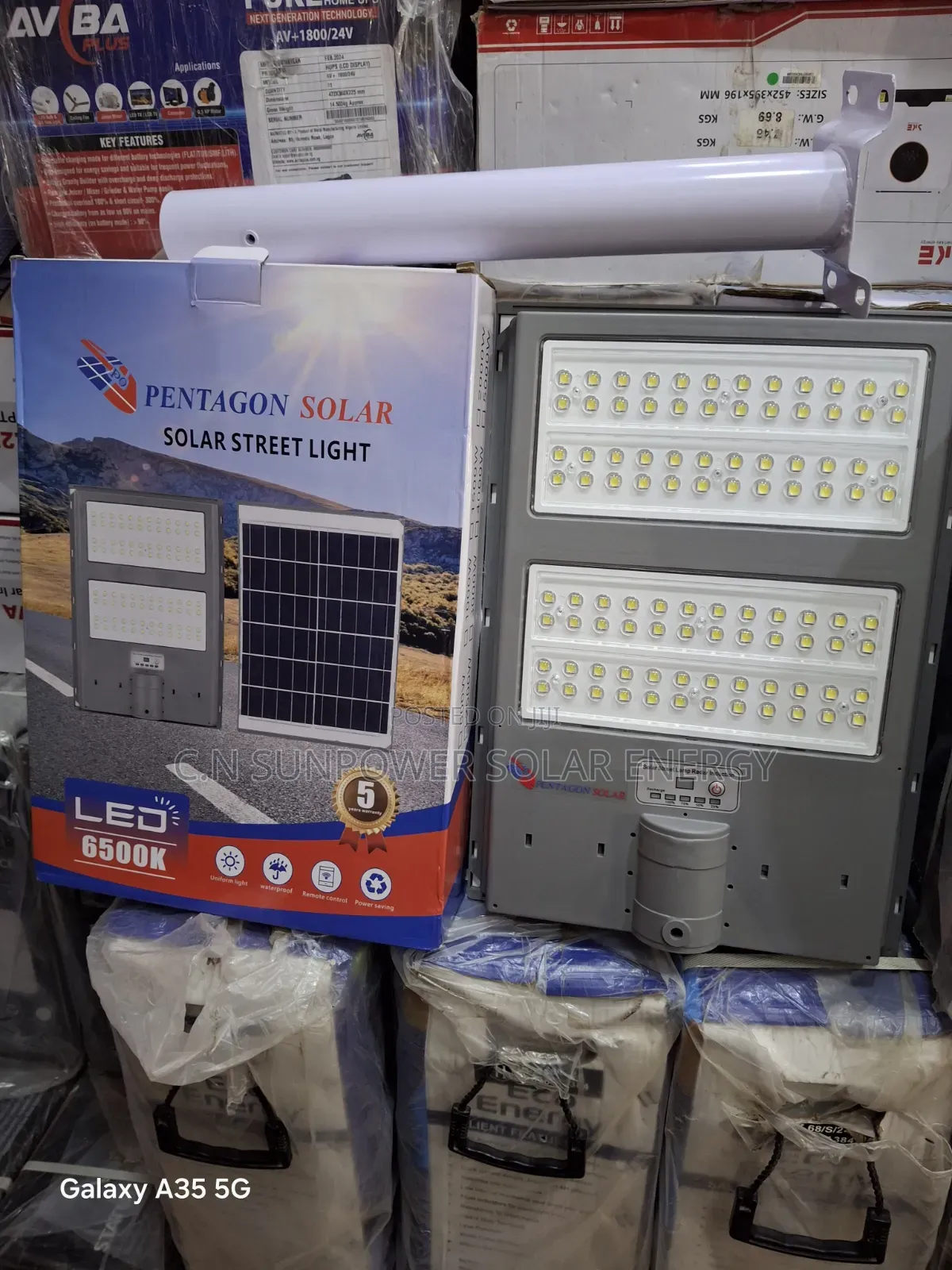 4000W Pentagon Solar Street Light