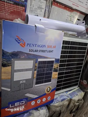 4000W Pentagon Solar Street Light