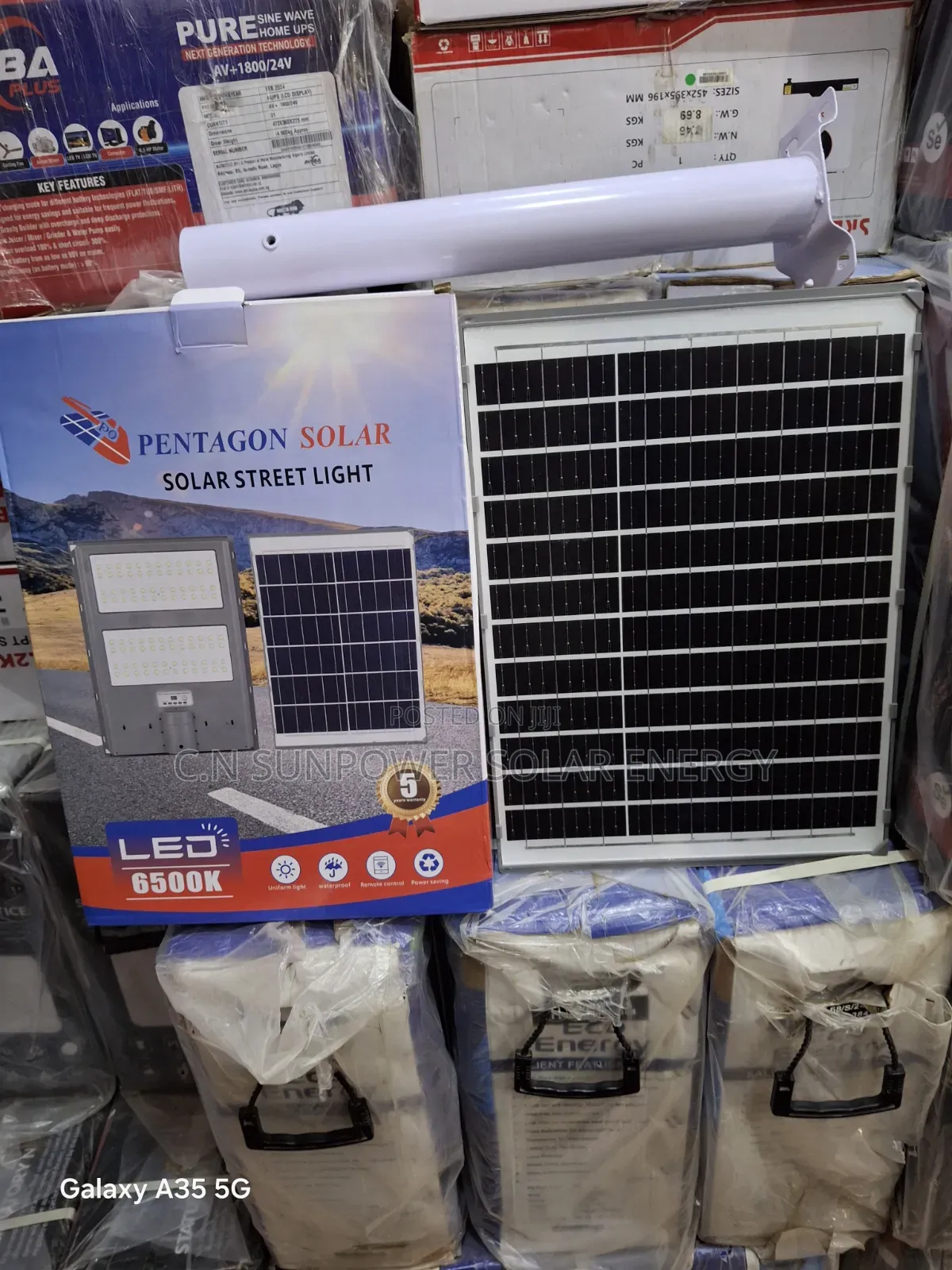 4000W Pentagon Solar Street Light