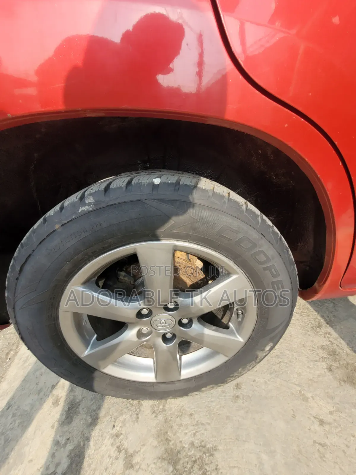 Toyota RAV4 Limited V6 2007 Red