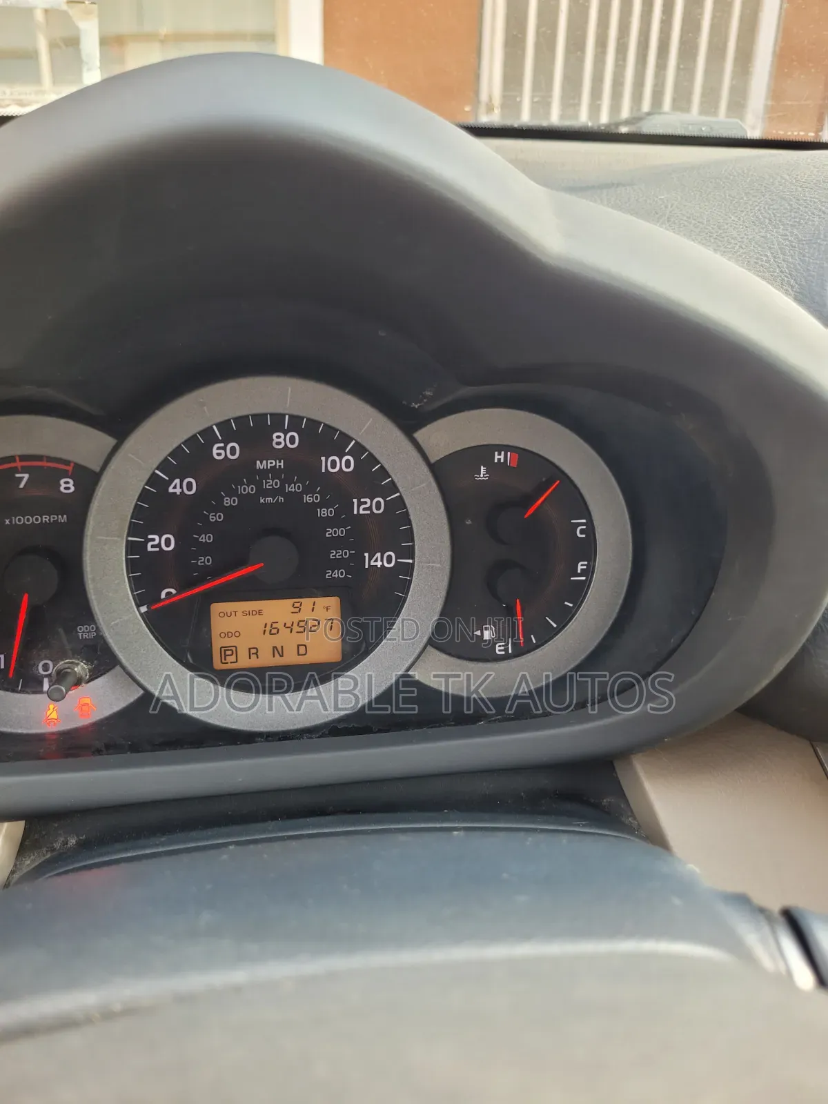 Toyota RAV4 Limited V6 2007 Red