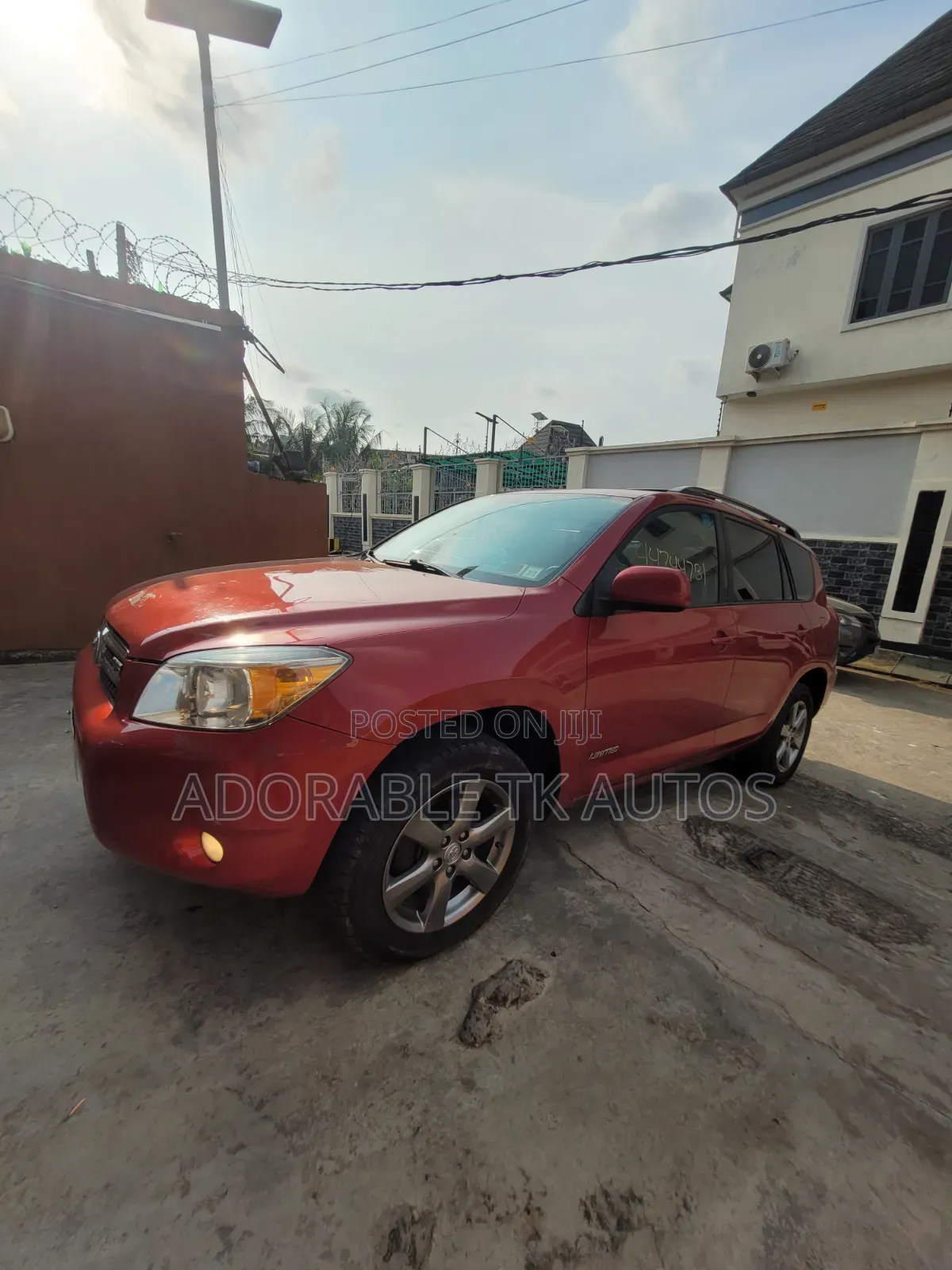Toyota RAV4 Limited V6 2007 Red